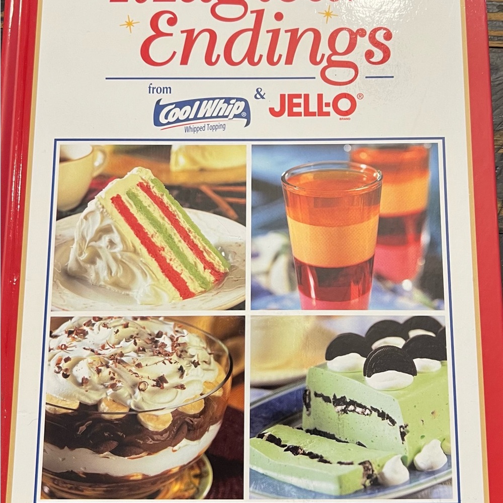 Magical Endings Jell-O Cool Whip Collaboration Cool Book 2002 Desserts Diet